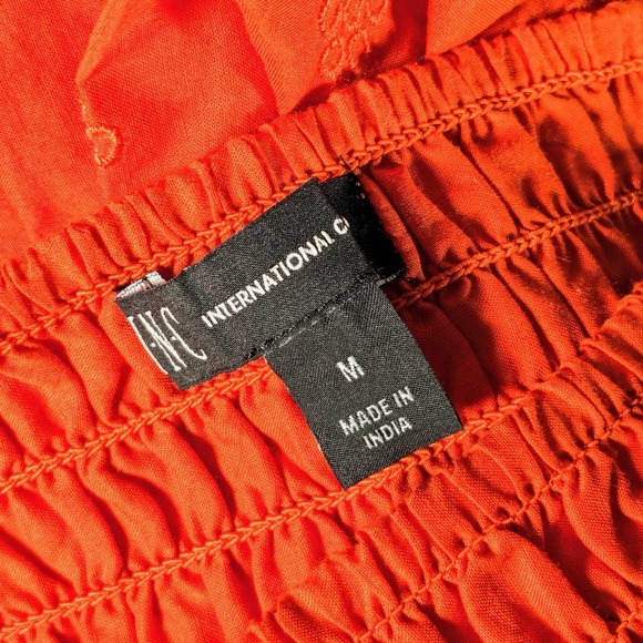 NWT 🌟 Host Pick 🌟INC - Women's Tiered Eyelet Skirt - M - Picture 4 of 5